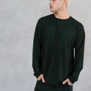 Remeras manga larga de hilo